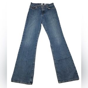 VTG Lucky Brand Sz 10 Peanut Pant Lower Rise Long Flare Women’s Jeans USA 90s